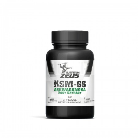 KSM-66 Ashwagandha Zeus Nutrition Extract 60 Kapsül